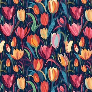 kandinsky tulips 
