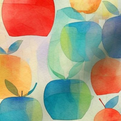 klee apples in geometric abstract