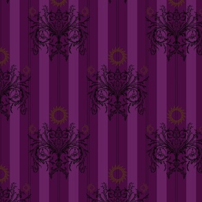 whimsey goth purple black