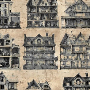 Haunted Dollhouse Blueprints 