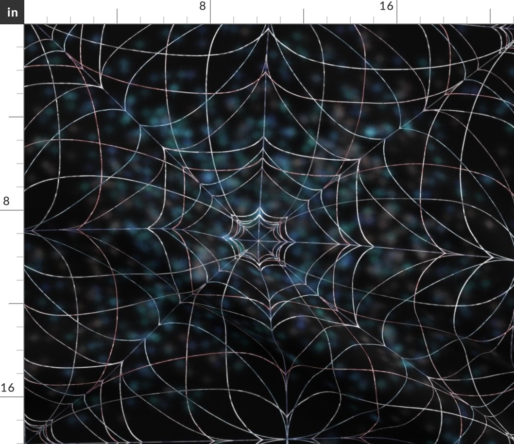 Spider Web & Galaxy Droplets
