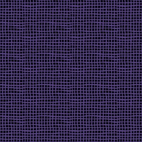 Mesh - Grape on Black (Small Scale)