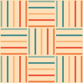 Alternating-horizontal-and-vertical-thin-lines-in-retro-orange-and-blue-M-medium