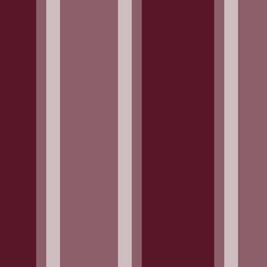 Borgogna Red Monochromatic Vertical Stripes Burgundy Large Scale