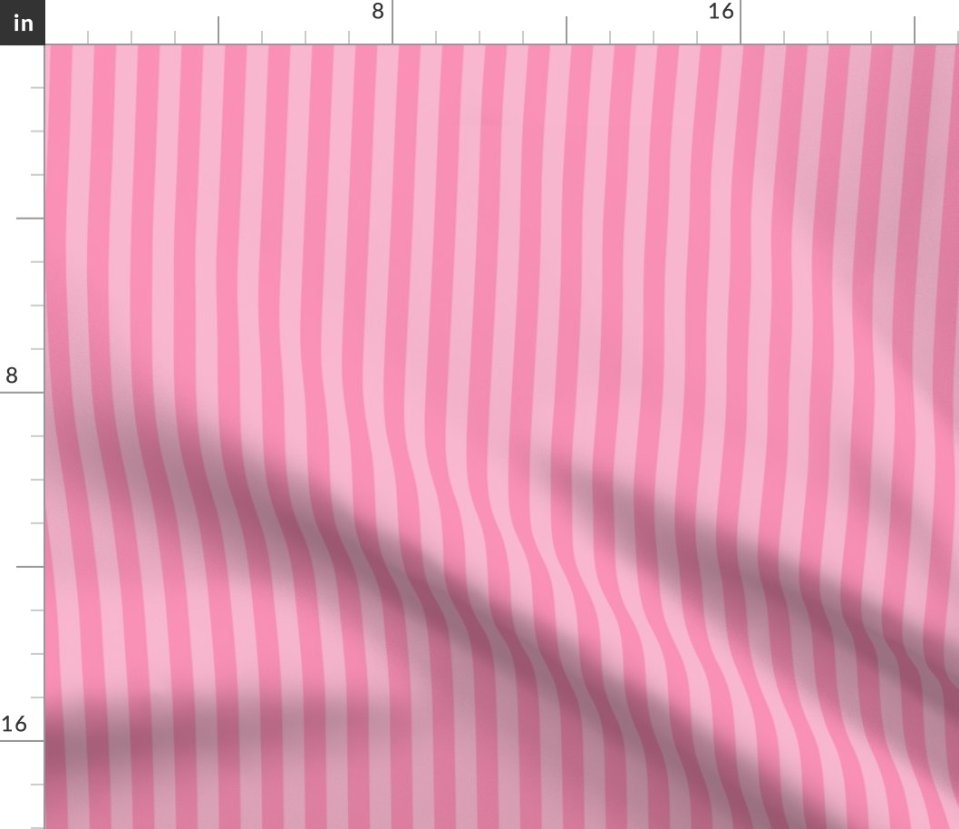 Preppy Pink and Light Pink stripes