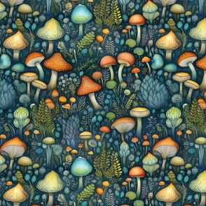 mushroom botanical