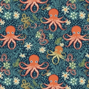 floral garden of the octopus