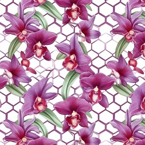 hexagon orchids 