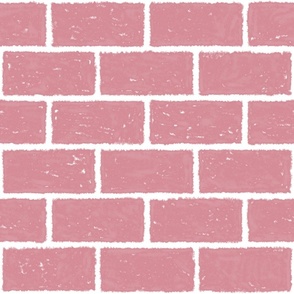 Antico Pink Painted Bricks
