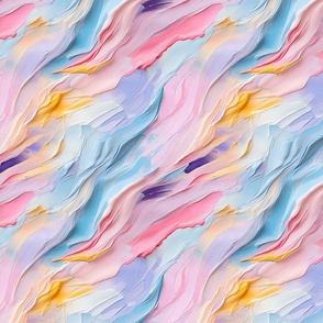 Pastel Dreams: An Artistic Journey of Strokes and Hues