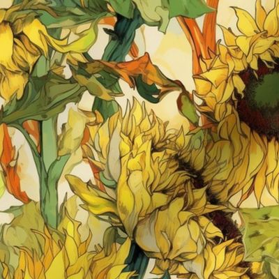 toulouse lautrec sunflowers