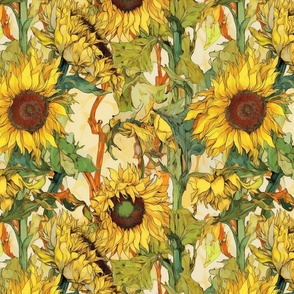 toulouse lautrec sunflowers