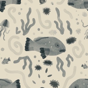 Blob Fish designs, themes, templates and downloadable graphic