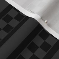 checkerboard stripe dark gray and black on dark gray