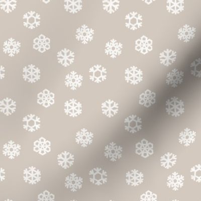 (small scale) Winter Snow - simple snowflakes - neutral  - LAD23
