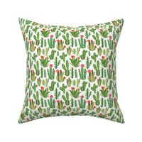 Pattern with cactus.