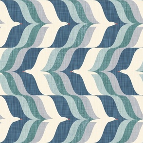 Seagull Chevron - Admiral Blue - l