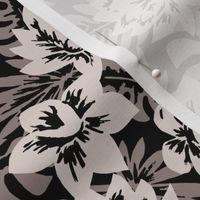 BOLI PAINTED TROPICAL FLORAL- BLACK SML