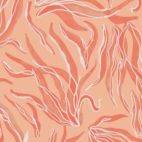 Painted Seaweed - Salmon Pink Coral