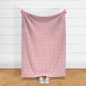 Medium Scale // Christmas Houndstooth Cerise Pink (Merry Berry Palette)