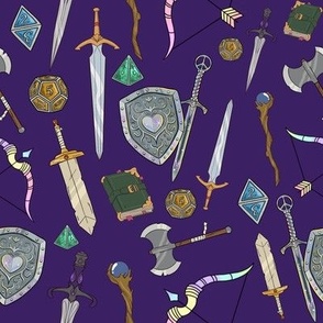 Choose your weapon - purple, small