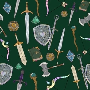 Choose your weapon - green, small