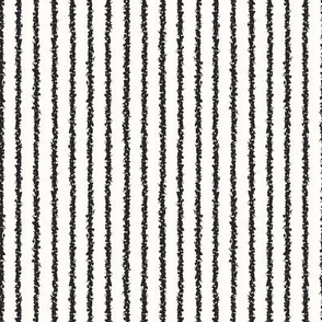 pinstripe jet black stripes on white