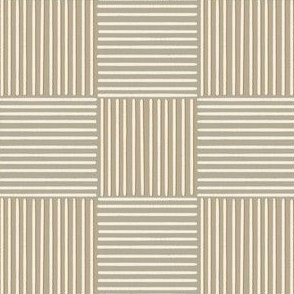 Zen Garden Rake Striped Grid, Sage green, 4in