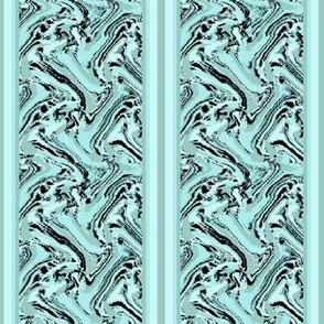 CNTR8 - Countryside Abstract  Stripes in Mint Green Pastel - 4 inch repeat