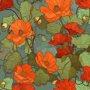 Nasturtium Field Florals