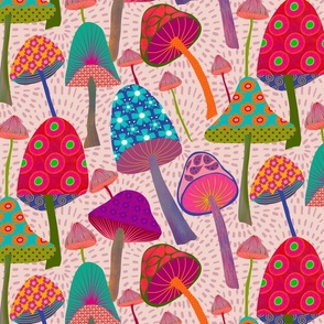 colorful mushrooms 2