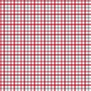 Gingham Red