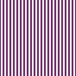 Purple and White Stripe - Monochrome