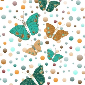 Butterflies with bubbles!