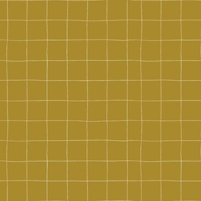 Hand-drawn Mini Grid in Olive Oil