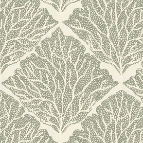 Monochrome Coral (Lichen Green)