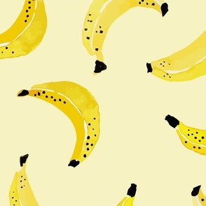 Banana Fabric 13" yellow