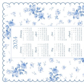 Ardith blueberry 2024 Tea Towel