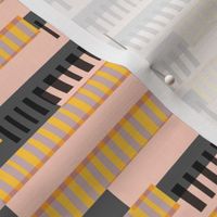 Vibrant Retro Stripes - Modern Geometric Design
