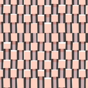 Radiant Retro Checkerboard - Modern Geometric Design