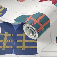 Life Jackets | Multi colored Life Vests | Lake Life | Watersports | Recreational | Water skiing gear