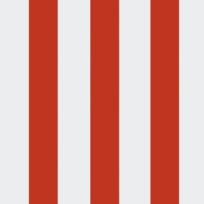 Bold red and white stripes