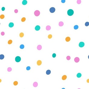 sweet pastel polka-dots