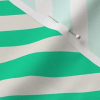 Candy Cane Stripes - Medium - Green White