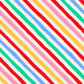 Candy Cane Stripes - Medium - Multi