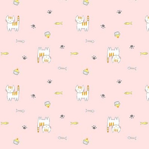 16 Kitties_ Pink