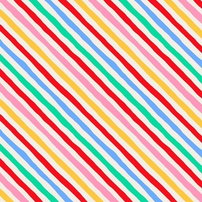 Candy Cane Stripes - Small - Multi
