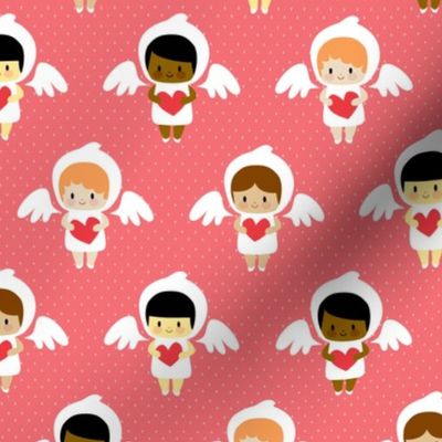 Kawaii angels (red)