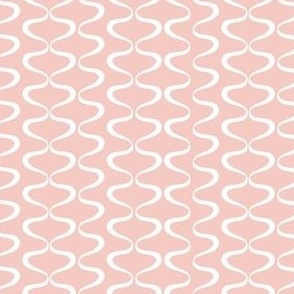 Small light pink  gourmet waves - FABRIC