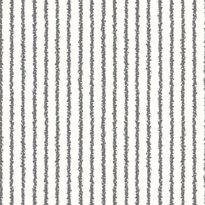 pinstripe dark gray stripes on white